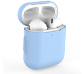 Silicone Cases For Airpods 1/2 Luxury Wireless Earphone Protective Cover Anti-drop Housing For With Hook Headphone Accessories
