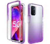 For Oppo A16 A16s A17 A54 A55 A57 A57s A74 A77 A95 N300 Renault 7z 6 7 8 Lite 4G Carcasa Graduada De Color Sólido Antideslizante
