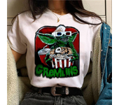 Retro Monster Gremlins Gizmo t-shirts women graphic tshirt girl funny harajuku comic clothes