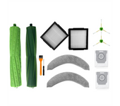 12PCS Replacement Parts for iRobot Roomba Combo J7+ Vacuum Cleaner Rubber Brush HEPAFilter Side Brush Mop Cloth Dust Bag