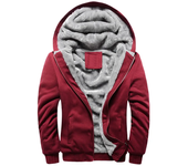 Sudadera con capucha y cremallera para hombre, abrigo grueso y cálido de lana, ropa deportiva de calle, 4XL, 5XL, invierno, novedad de 2025