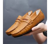 Zapatos de moda para hombres, zapatos de conducción antideslizantes, zapatos casuales para hombres talla 38 - 47