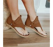 Women's casual sandals, summer flat shoes