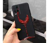 For OPPO A54 2021 Case CPH2239 OPPOA54 Cover Stylish Painted Phone Back Funda For OPPO A54 5G CPH2195 A 54 Shockproof Soft Coque