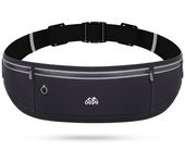 Professional Running Waist Bag New Solid Color Waterproof Sports Belt Pouch Lightweight Mobile Phone Case Men