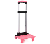 Aluminum Alloy Luggage Travel Durablel Hand Cart Pullling Rod Carrier Student Backpack Pet Bag Trolley Rack