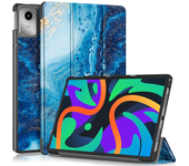 For Lenovo Tab M11 Case 11 inch Tri-fold Leather Painted Smart Cover For Xiaoxin Pad 2024 Case tb330fu tb331fc