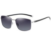 Nuevas gafas de sol polarizadas de moda para hombres, gafas de sol cuadradas pequeñas anti-ultravioleta para conducir pesca