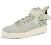 Men's high top lace up star PU sports fashion sneakers and shoes