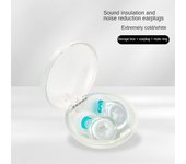 Earbuds gold-plated anti noise earplugs, experience noise reduction earplugs - musicians, focus, and motorcycle hearing protection+XS/S/M/L-8 earplug heads -16dB noise reduction