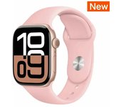 Silicone Band for Apple Watch Straps 46mm 42mm 49mm 45mm 44mm 41mm 40mm correa Bracelet Iwatch Series 10 9 7 Se 6 8 Ultra