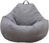 Cubierta de la Silla Grande Puf Sofá Color sólido diseño Simple de la Cubierta Interior del ocioso Perezoso para Adultos y niños sin Relleno