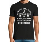 escalada cerveza humor escalada hombre Camisetas CERVEZA,Pack Regalo Camiseta Personalizada