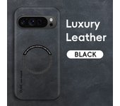Magnetic Retro Leather Soft For Google Pixel 9 Pixel9 Pro XL 5G Wireless Charging Phone Case Cover