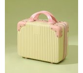 Maleta pequeña y ligera Mini caja de contraseña para mujer estuche cosmético bolsa de almacenamiento portátil de 14 pulgadas caja de recuerdo al por mayor