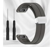 26mm 22mm Magnetic Buckle Strap For Garmin Fenix 7 7X 6X Pro 5Plus 6S 7S 3 3HR Forerunner 965 945 Silicone Bracelet Watchband
