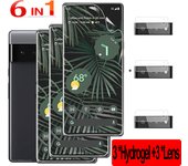 7 Hydrogel Film For Pro Screen Protector pixel 7a Camera Protection Google Pixel 6 6a 6Pro Soft Glass