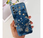 For Samsung A13 4G 5G Phone Case Samsung Galaxy A13 A135F A136B Back Cover Soft TPU Transparent Silicone Bumper Flower Butterfly