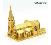 Microworld 3D Metal Styling Puzzles Games Famous Tower Buildings Models DIY Assemble Kit Jigsaw Toys Birthday Gift For Adult