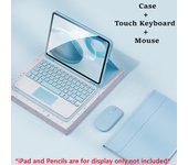 For iPad 10th 2022 Magnetic Case Bluetooth Wireless Spanish Keyboard Funda 10.9" Air 5 4 Smart Cover For iPad Pro 9.7 10.2 10.5