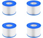 4 Cartuchos de Limpieza de Piscinas para BESTWAY VI Compatible La y-z-spa Cartuchos