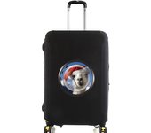 Window Printed Design Travel Trolley Case Cover Protector Washable Suitcase Cover Luggage Storage Covers for Luggage Cover