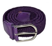 Cinturón trenzado extensible y elástico para hombres y mujeres, para Vaqueros, Cintura Ajustable Medida 110x3CM