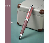 Hongdian Metal Fountain Pen Molandi Season Color EF 0.4mm Nib Writing Pens Gift Office Business Writing Set Stationery Supply