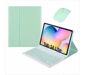 Tablet Keyboard for Samsung Galaxy Tab S9 FE 2023 10.9 inch SM-X510 X516B Case with Pen Holder Spanish Keyboard