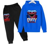 Kids Poppy Playtime Hoodie Set Huggy Wuggy Horror Cosplay
