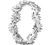 Caliente 100% libélula Margarita hoja Rosa moda circón ajuste Pandora anillo femenino encanto joyería regalo