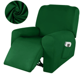 Funda de sofá reclinable impermeable, fundas de sofá de seda de leche antideslizantes para sala de estar, funda de sofá individual, fundas de sillón para el hogar