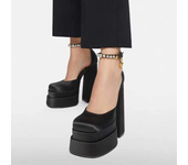 New Fashion Women Pumps Retro Chunky Heels Sandals Spring Platform Dress Party Wedding Basic Shoes Woman Big Size