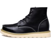 Primavera y verano de los hombres británicos botas de cuero de caña alta Martin botas retro botas cortas
