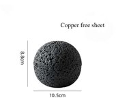 Industrial Style Planetary Shaped Plates Bowls, Micro Cement Meteorite Round and Plates, Japanese Tableware Set
