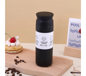 Botella de agua aislada de 350/480ML, vaso de acero inoxidable, frascos de vacío para coche, taza térmica portátil a prueba de fugas, tazas de viaje para oficina