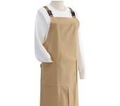 Korean Japanese Style Waterproof Apron Solid Color with Pockets Cooking Apron Adjustable Simple Sleeveless Apron Picnic