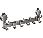 Suction Cup Door Rear Clothes Hook Removable Strong Load Bearing Wall Mount Coat Rack Space Saving Rust-proof Hanging Key Holder