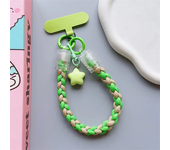 Mobile Phone Strap Short Wrist Strap For Men And Women Cute Cartoon Star Pendant Phone Case Strap