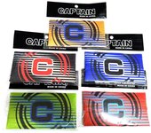 Random Football Captain Armband Non-slip Anti-off Sports Arm Band Visibility Adjustable Soccer Armbands Team Unit Player