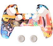 Rubber Protective Silicone Cover Skin Sony PlayStation Dualshock PS5 Controller Case Thumb Stick Grip Cap for DualSense 5