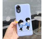 For Oppo A17K A17 A16 A16s Case Soft Ultra Luxury Silicone Bumper Shell For Oppo A16 A 17 OppoA17k Back Cover Candy Capas Cases