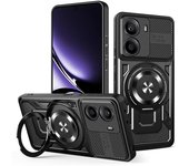 360 Rotating Stand Phone Case for Xiaomi Poco X7 Pro X7 2-in-1 Shockproof Wireless Magnetic Car Charge Phone Case