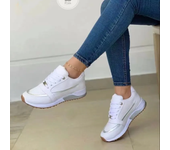 Zapatillas casual para mujer,Zapatillas planas con cordones para correr y caminar,Zapatillas vulcanizadas transpirables para muj