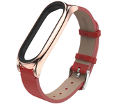 Band Strap for Mi Band 9 8 7 6 5 4 3 NFC Leather Wristband For Miband 7 Global Version Bracelet Mi Smart Band 8 7 Correa