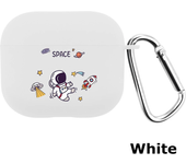 Space Astronaunt Case For Apple AirPods Pro 2 3 USB C Case Soft Silicone Case for airpods 3 airpods3 Cover For airpod Pro2 Funda