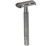 Double Edge Shaving Black Golden Hair Removal Adjustable Metal Safety Razor Shaver Blade Barber Manual Shave