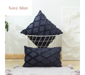 New 3D Plush Tufting Rattan Lattice Geometric Pillows Cover 4 Sizes Autunm Winter Cozy Warm Sofa Cushion Cover Living Room Decor
