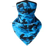 Máscara de protección solar para hombre, pasamontañas para bicicleta, motocicleta, cubierta facial, seda de hielo, ciclismo, primavera, verano, máscara Triangular para colgar en la oreja