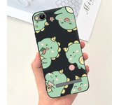 Flower Cover For Xiaomi Redmi 4A 4x Beautiful Moon Night Black Cat Phone Case For Redmi 4x Redmi4a Protection Coque Funda Capas